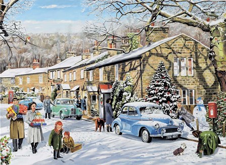 Home For Christmas by Trevor Mitchell art print