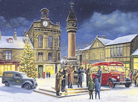 The Bells Of Christmas by Trevor Mitchell art print