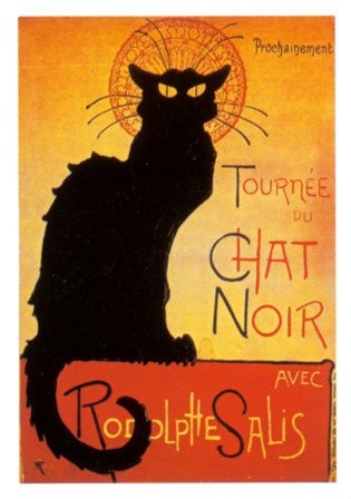 Chat Noir art print