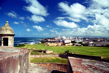 San Juan, Puerto Rico 1 by J.D. McFarlan art print