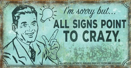 Crazy by ALI Chris art print