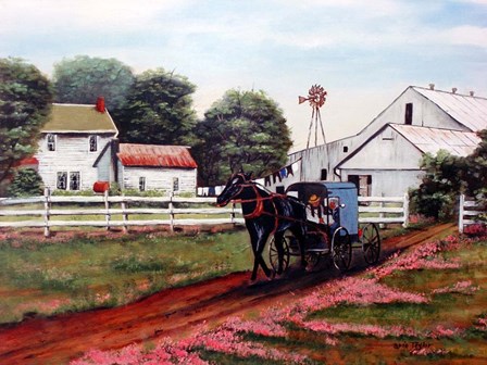 Amish Country 2 by Arie Reinhardt Taylor art print