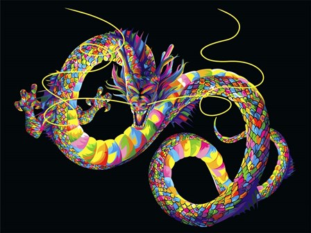 Chinese Dragon by Bob Weer art print
