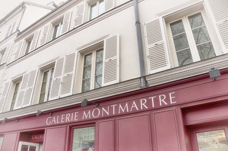Galerie Montmartre by Cora Niele art print