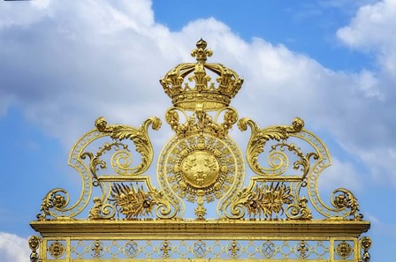 Golden Gate Of The Palace Of Versailles II by Cora Niele art print
