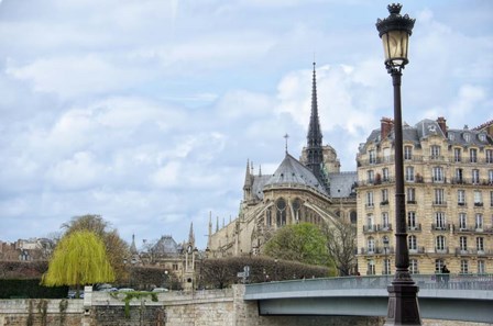 Ile de la Cite by Cora Niele art print