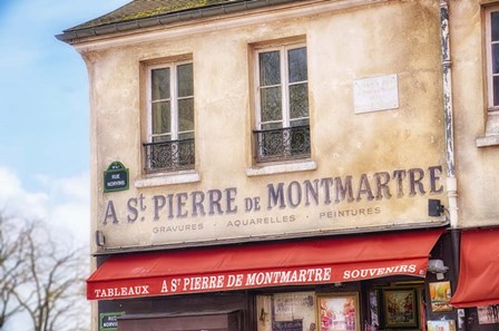 Monmartre Shop 2 by Cora Niele art print