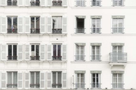Paris Apartement Building II by Cora Niele art print
