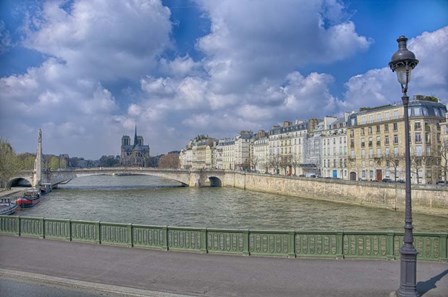 River Seine by Cora Niele art print