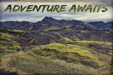 Adventure Awaits by Cora Niele art print