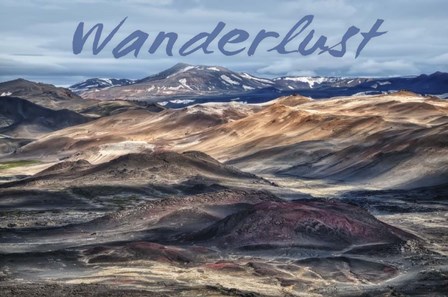 Wanderlust by Cora Niele art print