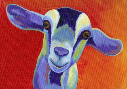Pop Goat by Corina St. Martin art print