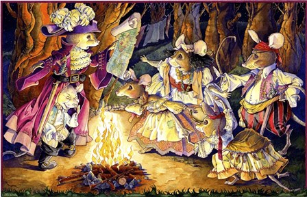 Gypsy Mice by David Galchutt art print