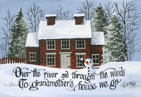 Grandma&#39;s House 1 by Debbi Wetzel art print