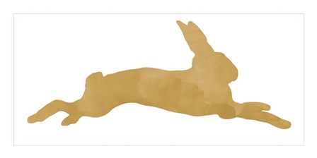 Gold Bunny by Erin Clark art print