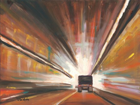 Tunnel Vision by Eve Wheeler art print