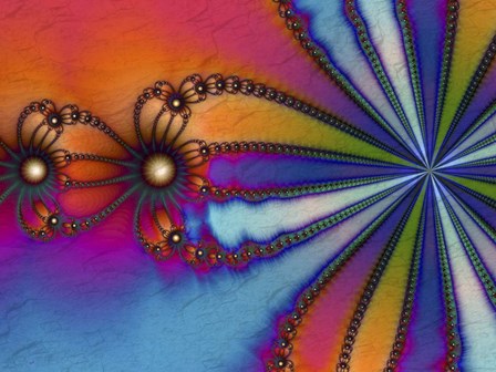 Tie Dye by Fractalicious art print