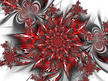 Peppermint by Fractalicious art print