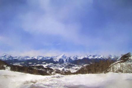Overlooking The Mountains Of Colorado by Jai Johnson art print