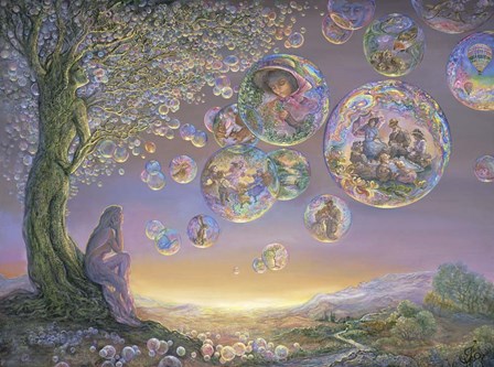 Bubble Tree by Josephine Wall art print