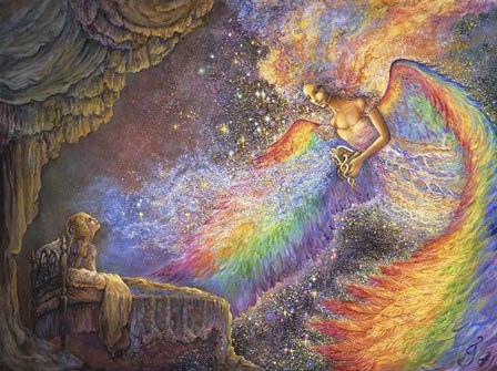 Healing Angel by Josephine Wall art print