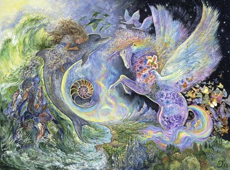 Magical Meeting by Josephine Wall art print