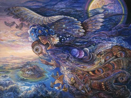 Queen Of The Night by Josephine Wall art print