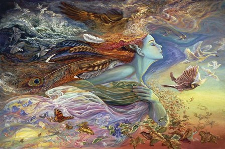 Spirit Of Flight by Josephine Wall art print