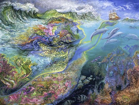 Spirit Of The Ocean by Josephine Wall art print
