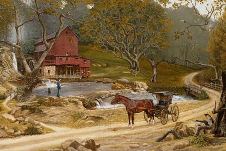 The Country Sportsman by Les Ray art print