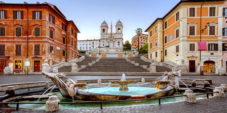 Piazza di Spagna, Roma art print