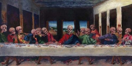 The Very Last Supper by Marie Marfia Fine Art art print