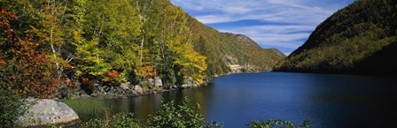 View of Lower Cascade Lake, Keene, Essex County, New York State by Panoramic Images art print