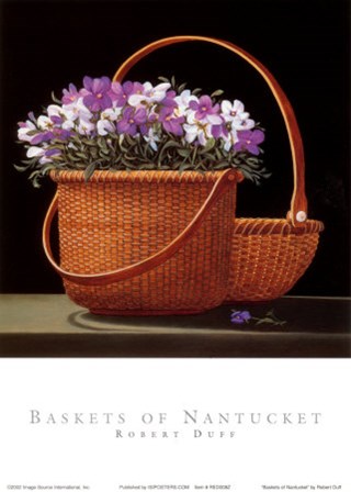 Baskets of Nantucket by Robert Duff art print
