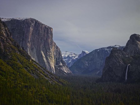 Tunnel View BW by Moises Levy art print