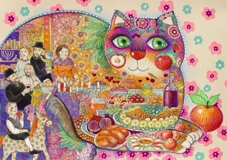 Rosh Hashanah by Oxana Zaika art print