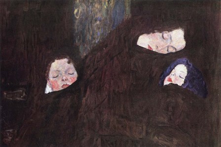 Mother with Children by Gustav Klimt art print