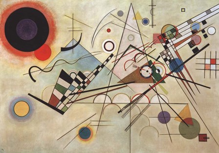 Composition VIII, 1923 by Wassily Kandinsky art print