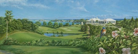 Golfcourse by Michael Jackson art print