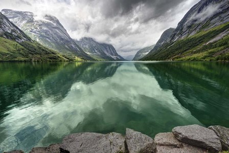 Norway- Mountain Landscape by Maciej Duczynski art print
