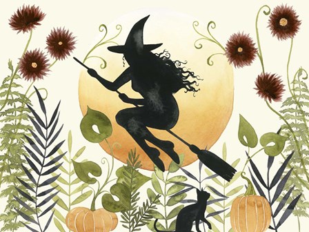 The Witch&#39;s Garden I by Grace Popp art print