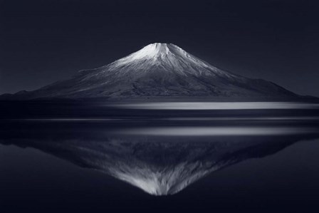 Reflection Mt Fuji by Takashi Suzuki art print