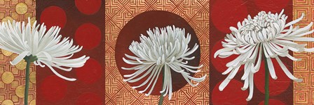 Morning Chrysanthemums V by Kathrine Lovell art print