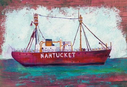 Nantucket Lightship by Melissa Averinos art print