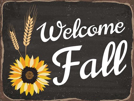 Welcome Fall by ND Art &amp; Design art print