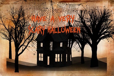 Very Scary Halloween by Ramona Murdock art print