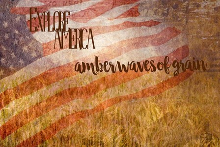 Amber Waves of Grain by Ramona Murdock art print