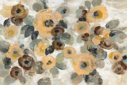 Neutral Floral I by Silvia Vassileva art print