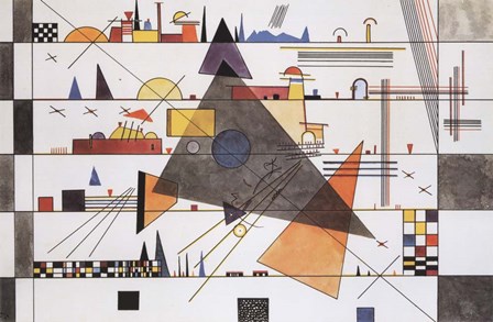 Horizonale, c.1924 by Wassily Kandinsky art print