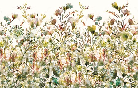 Transparent Garden Spice Pattern by Wild Apple Portfolio art print